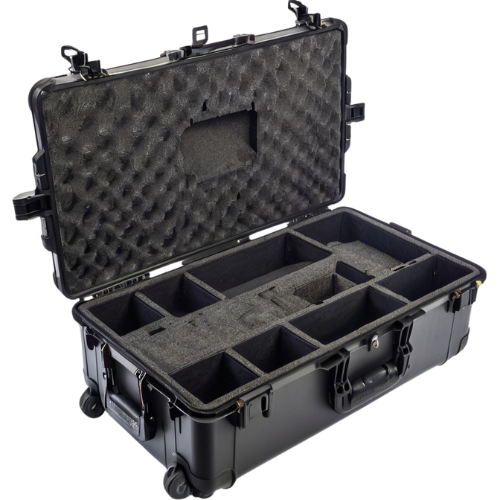 suitcase with separate compartments