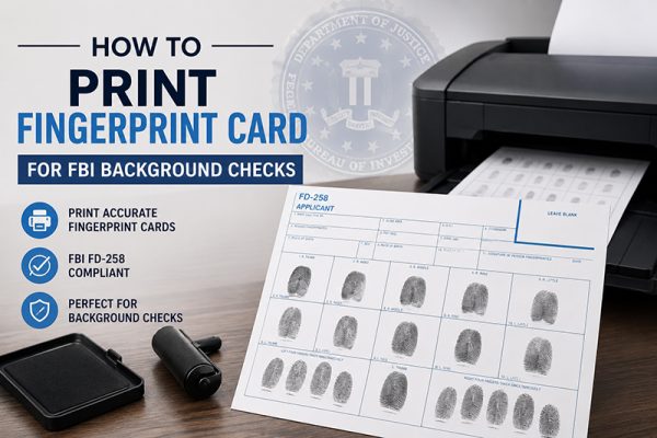 how to print fingerprint card